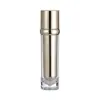 Botella de Loción Esencia Dorada Galvanizada Lista para Usar Petg 120ml Botella con Atomizador 30g 50g Botella para Crema Set de Botellas para Loción