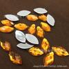 Atacado do Fabricante Strass Imitação Taiwan Fundo Plano Corte Marquise Strass Acrílico Taiwan Acessórios para Joias DIY