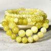 Pulsera de Cuentas de Jade Limón Fresco Nuevo de Amazon Pulsera de Jade Color Uva Nicho Femenino Joyería de Yiwu