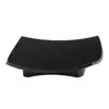 Jabonera de hotel jabonera de vidrio esmerilado accesorios colgantes para baño de hotel plato estilo europeo plato de mesa de gota