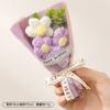 Dia do Professor Produto Finalizado: Flores de Lã Tricotadas Mini, Flores Artificiais, Pequenos Buquês para Meninas, Presentes para Professores, Lembrancinhas