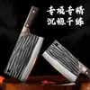 Faca de Choppar Doméstica Forjada à Mão, Faca Afiada de Aço Inoxidável para Cortar Vegetais de Chef, Faca de Açougueiro Viajante Yangjiang