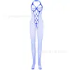 Lencería Sexy, Body de Malla Sexy, Entrepierna Abierta, Hueco, Cuello Halter W227