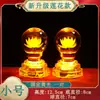 Lámpara de Loto Nueva 2025 Lámpara de Guanyin Buda Salón Budista Buda Colorido Larga Duración Cristal LED Enchufe Lámpara para el Hogar