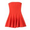 Ropa de mujer europea y americana transfronteriza 2025 primavera y verano nueva moda casual ola amplio vuelo vestido corto 2160777