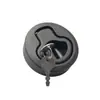 Jiekai Aleación de Zinc Ip40 Cerradura de Panel Minimalista Moderna Cerradura de Gabinete Interior Cerradura de Puerta de Madera Tipo Universal con Llave Instalación Empotrada