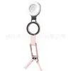 L08S Luz de Relleno Magnética de Bolsillo para Teléfono Trípode Portátil Plegable Soporte para Selfie Escritorio Transmisión en Vivo Luz de Belleza