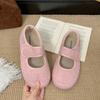 Zapatos Planos Estilo Reina Suela Retro Aumento Interno de Altura para Mujer 2025 Nuevo Otoño Versátiles Zapatos Mary Jane de Suela Suave