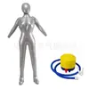 Maniquí Inflable de Cuerpo Completo Femenino para Modelos de Ropa, Modelo de Cuerpo de Maniquí Masculino, Muñeco, Masaje, Accesorios para Transmisiones en Vivo