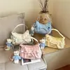 Bolsa de nylon estilo coreano con cordón de gran capacidad para mujer, nueva bolsa cruzada de un solo hombro de nicho 2026, bolsa de mano plisada para la escuela