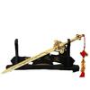 Colgante de espada de siete estrellas con cabeza de león de cobre amarillo puro, instrumento de latón completo, espada de cobre, espada de cobre, decoración del hogar, feng shui, venta al por mayor