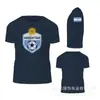 Camiseta de Eleição Africana Poliéster Gola Redonda Camiseta Cultural de Campanha Africana Votação Eleição Presidencial Camiseta com Estampa Total Camiseta de Manga Curta