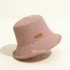 Nuevo Sombrero de Sol Beige Ins Estilo Coreano Nicho Sombrero de Pescador Ala Ancha Verano Viaje al Aire Libre Protección Solar Sombrero de Sol