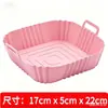 Tapete de Silicone para Air Fryer Transfronteiriço, Assadeira Lavável, Tapete para Churrasco, Fácil de Limpar, Resistente a Altas Temperaturas, Revestimento para Assadeira