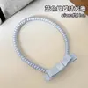 Goma para el pelo de cordón de teléfono de fresa y coco para niña, Elegante, Sin marca, No aprieta, Alta elasticidad, Duradera, para mujeres