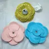 Atacado do Fabricante Novo Sapato de Vidro com Strass Fivela de Sapato Flor Joia Acessórios para Sapato Feminino Acessórios Decoração de Sapato com Diamante