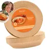 Fabricante de papel para air fryer Utensílios de mesa Estilo francês Bolsa de papel para alimentos portátil À prova de óleo Papel de rattan Origem Durian