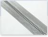 Zíper de Resina Cor Dourada #5 com Dentes Dourados, Zíper Comum de Prata para Roupas, Zíper de Ponta Aberta para Bolsas
