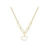 Collar encantador de concha de plata esterlina s925 para mujer 2022 nuevo diseño de nicho avanzado cadena de clavícula de verano para novia