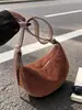 Bolso Cruzado de Lana de Cordero para Otoño e Invierno para Mujer, Bolso de Mano de Moda de Gran Capacidad, Bolso Versátil de Alta Gama con Estilo para Viajes Diarios para Mujer