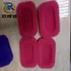 Bandeja de jabón de secado rápido con drenaje, caja de jabón de esponja, junta de esponja, orificio de malla de forma especial, algodón filtrante permeable, bandeja de jabón