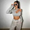 Ropa Popular Europea y Americana Transfronteriza para Mujer 2026 Tops Estilo Corto Diseño de Manga Larga Hip-Hop 2026 Nueva Tendencia Transfronteriza Palabras Clave