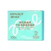 Lenço Facial Absorvente de Óleo de Carvão de Bambu Marca Haishi Hainuo, 100 Folhas, Caixa Pequena Portátil, Fácil de Guardar, Lenço Facial Absorvente de Óleo