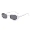 Nuevas Gafas de Sol de Moda Europeas y Americanas, Montura Ojo de Gato, Estilo Trendy, Gafas de Sol Estilo Callejero Lisas, Gafas de Sol Unisex