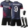 2425 Real Madrid Edição Especial Padrão Dragão Uniforme de Futebol Preto Nº 9 Camisa Mbappé 5 Bellingham 7 Vinicus Ronaldo