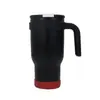 Taza de Hielo de Gran Capacidad con Alfombrilla Antideslizante, Portavasos para Coche, Taza de Acero Inoxidable, Taza Térmica, Taza de Oficina con Asa