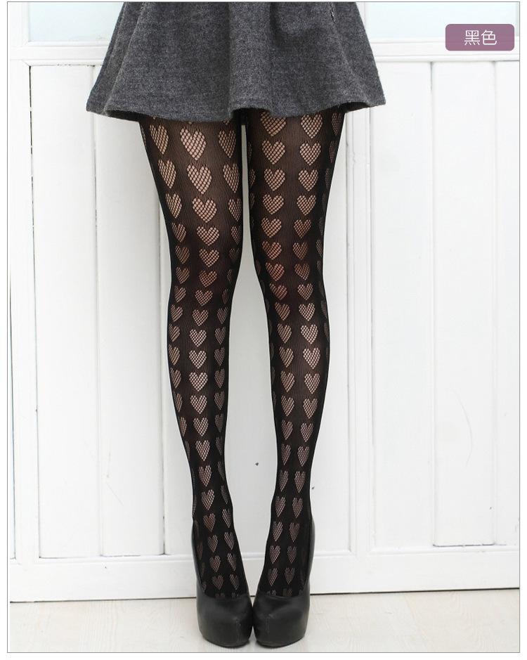 心形连裤袜-黑色_02