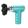 Mini pistola de massagem com ajuste de seis velocidades para massagem muscular, recuperação fitness, uso doméstico, silenciosa, portátil, recarregável, fornecimento transfronteiriço
