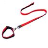 Set de Correa para Perro tipo Cowboy Chaleco Correa de Pecho para Mascota Correa para Perro Cadena para Perro de Tela Vaquera