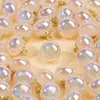 Nuevos botones de princesa sirena estilo chino iridiscentes con fino brillo, botones de perla, adornos florales metálicos, botones decorativos para vestido tradicional chino