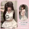 Lingerie sexy Yuzhen para mulheres, conjunto de uniforme de saia curta JK estilo faculdade de desejo puro de alta qualidade, roupa de dormir sedutora qqny