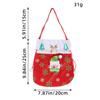 Bolsa de mão criativa de Natal Jingchen boneca tridimensional bolsa de doces múltiplas bolsas de Maçã bolsa com cordão bolsa de presente decorativa