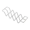Estante para tacos de acero inoxidable 304 transfronterizo para el hogar, soporte para tortillas de maíz, puesto de tacos para cocina y restaurante