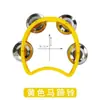 Instrumentos de Percusión Transfronterizos, Cascabeles de Mano de Media Luna de Doble Fila, Juguetes para Niños, Suministros para la Atmósfera de Actividades de Jardín de Infancia