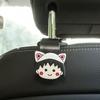 Suministros creativos para automóviles, gancho para el asiento trasero del automóvil, gancho para el asiento trasero del automóvil, gancho pequeño para el automóvil, lindo