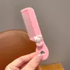 Pente de Desenho Animado Sanrio para Crianças, Pente de Segurança Especial para Bebês e Crianças Pequenas, Não Danifica o Cabelo, Pente de Cabelo Personalizado para Recém-Nascidos