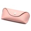 Caja para Gafas de Sol Nueva Moda y Elegante Entrada Simple Caja de Lujo para Gafas de Sol Caja de Cuero Bolsa Suave Color Sólido