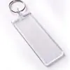 Llavero Acrílico Transparente Carcasa en Blanco Llavero Publicitario Estudio Fotográfico Doble Cara Foto en Blanco Pulgada Pulgada Foto