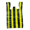 Bolsa de plástico HDPE con asa Bolsa de plástico HDPE grande personalizable Bolsa de plástico HDPE tipo camiseta 4560