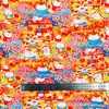 Algodão 40 peças tecido impresso atacado estilo coreano pequeno floral feito à mão floral pano mosquito-prova calças roupas infantis casa feminina popeline