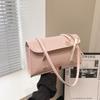 Nova Bolsa Estilo Ballet Francês 2025 com Laço Bolsa Baguete de Ombro Único Bolsa de Mão/Axila Versátil de Alta Qualidade para Mulheres