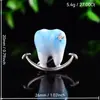 Broche Criativo de Dente, Broche de Escova de Dentes, Liga Ecológica, Desenho Animado Fofo, Broche Exquisito, Acessório Personalizado e Estiloso