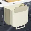 Cubo de Basura de Cocina para Uso Doméstico, Gran Capacidad, Tapa Deslizante, Móvil, Doble Capa, Modelo Alto, No Necesita Agacharse, Estilo Japonés, con Estante de Almacenamiento