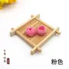 Nudo de piña de cuatro hilos DIY Nudo chino Borla Accesorios Hebilla de tapa de piña de nailon Tapa de alambre