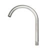 Tubo de salida para grifo de cocina, grifo de agua fría y caliente, tubo universal, codo giratorio alargado de acero inoxidable, accesorios para caño