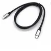 Fábrica de origen venta al por mayor cable de datos USB 3.2 de función completa TIPO-C macho a macho carcasa de aluminio modelo carga rápida 100W
